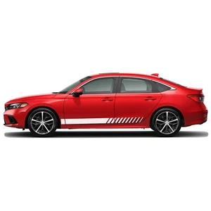 Lower door side stripes graphics stickers decal compatible with Honda Civic - Picture 1 of 16