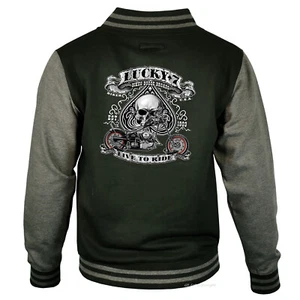 Giacca Chopper Biker Custombike Classic Moto USA Outfit *4240 - Foto 1 di 3