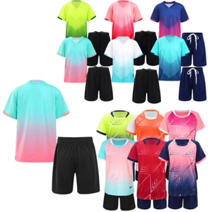 Kids Boys Stylish Print Short Sleeve T-shirt Elastic Waistband Shorts Sportwear - Picture 1 of 143