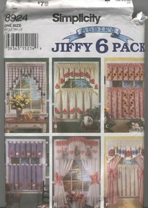 Simplicity 8924 Window Treatments UNCUT FF - Picture 1 of 1