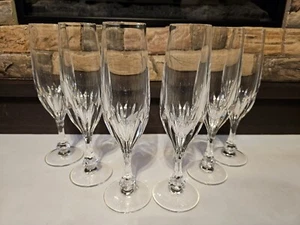 Nachtmann Isabella 6 Bleikristall Sekt Champagner Gläser Kelche Shabby Chic TOP! - Bild 1 von 7