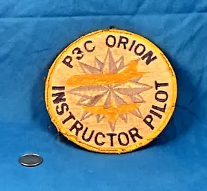 1960-70er P3C ORION INSTRUCTOR PILOT UNIFORM GETRAGEN/ENTFERNT 4,25" PATCH SEHR GUTER ZUSTAND - Bild 1 von 2