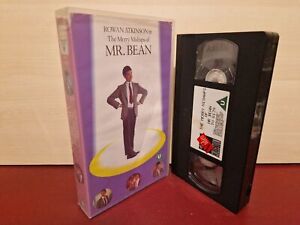 The Merry Mishaps of Mr Bean - Rowan Atkinson - PAL VHS Video Tape (Z1)