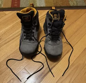 Timberland Mt Maddsen Waterproof Mid Hiker Boots 9 Medium Grey TB0A258X Used - Picture 1 of 10