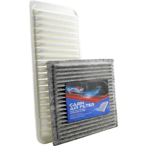 Combo Set Engine Cabin Air Filter for 2006-2007 Toyota Highlander Hybrid V6 3.3L - Picture 1 of 9