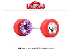NSR 9132 Rear Axle Kit Ultralight RTR for Classic NSR Cars - Picture 1 of 1