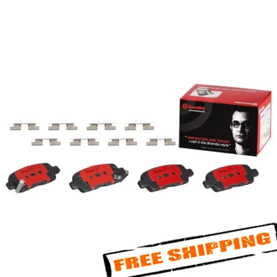 Brembo P56046N Ceramic Rear Disc Brake Pad Set for 2014-2017 Nissan Juke - Изображение 1 из 4