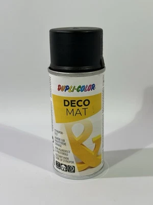 150ml DUPLI COLOR Deco Matt Schwarz 626197 Deko Lackspray Sprühlack Bastelspray - Bild 1 von 4