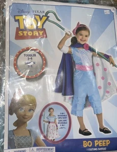 Disney Pixar Toy Story BO PEEP Toddler Costume Size 3-4T - Picture 1 of 4