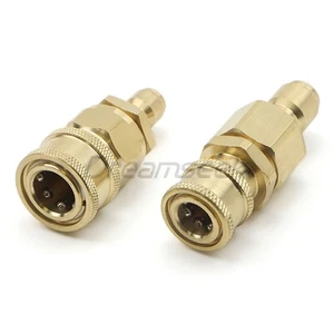 4000PSI Pressure Washer Adapter 3/8" Male to 1/4" Female Quick Connect Fitting - Picture 1 of 14