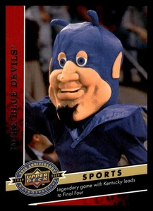 2009 Upper Deck 20th Anniversary #453 Duke University DUKE BLUE DEVIL - Picture 1 of 2