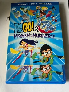 Teen Titans Go! & DC Super Hero Girls Mayhem in the Multiverse Blu-ray Schuber - Bild 1 von 3