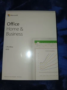 Microsoft Office Home and Business 2019 for 1 User MAC/PC - Picture 1 of 5