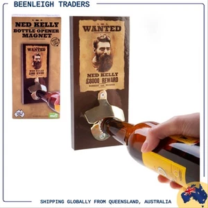 NED KELLY BOTTLE OPENER Magnetic Designed In Australia Brand New - Bild 1 von 9
