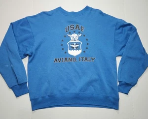 De colección Base de la Fuerza Aérea de los Estados Unidos Aviano Italia Sweetheart Talla M/L  - Imagen 1 de 6