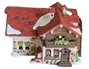 Department 56 Alpine Village Series Josef Engel Farmhouse #58528 No Box, Light - Picture 1 of 5