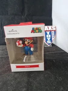 Hallmark Nintendo Super Mario Bros Mario Árbol de Navidad Decoración Adorno Nuevo - Imagen 1 de 4