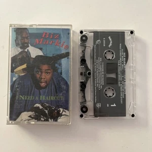 Biz Markie - I Need A Haircut Cassette Tape (1991 Cold Chillin) 90s Rap Hip Hop - Picture 1 of 4