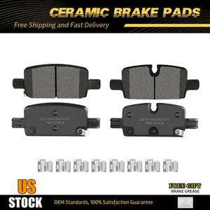 Rear Ceramic Disc Brake Pads for Silverado 1500 LTD Tahoe Sierra 1500 Limited - Picture 1 of 6