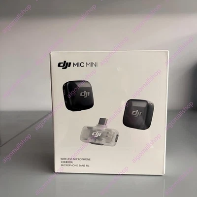 DJI Mic Mini Wireless Microphone 2 TX + 1 RX Wireless Receiver for Mobile Phones - Image 1 of 4