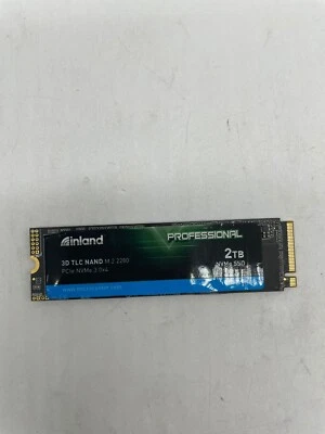 Inland Professional 2TB NVMe SSD TLC M.2 2280 PCIe Gen 3.0x4 3D NAND Internal - Image 1 of 4