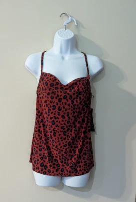 Camiseta tankini espalda corredora Dreamsuit de Miracle Brands nueva con etiquetas. Talla 8 Foto 1 de 4