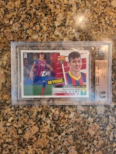 2013 Colecciones Este Liga Neymar Jr RC Rookie Sticker BGS 9.5 SUB 10 TRUE GEM +