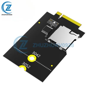 New Micro SD/TF to NGFF Key B Adapter | USB Bus Support (Not for SATA Bus) - Picture 1 of 8
