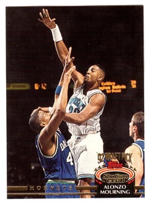 1992-93 STADIUM CLUB #297 ALONZO MOURNING ROOKIE - Picture 1 of 1