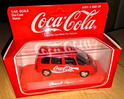 Coca Cola Solido 1:43 Renault Espace 1990s Mint Boxed Unopened coke France  - Image 1 of 4