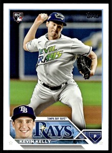 2023 Topps Update Base #US260 Kevin Kelly RC Tampa Bay Rays