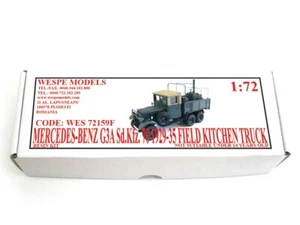 1:72 MERCEDES-BENZ G3A Sd.Kfz. 70 FIELD KITCHEN TRUCK - resin kit 72159F - Picture 1 of 1