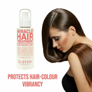 ELEVEN Australia Leave In Miracle HAIR TREATMENT Repairs Moisture Heat Frizz - Picture 1 of 8