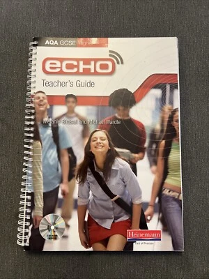 ECHO: AQA GCSE German higher Teacher's guide , Heinemann, part of Pearson - Image 1 of 3