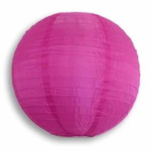 8 Zoll ultraviolette Nylonlaterne, gleichmäßige Rippung, langlebig, hängende Dekoration - Bild 1 von 3