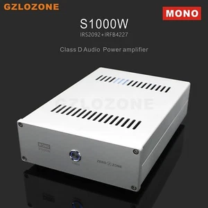 Finished 1000W Mono Hifi Class D Audio Power Amplifier IRS2092 +IRFB4227 230V - Picture 1 of 6