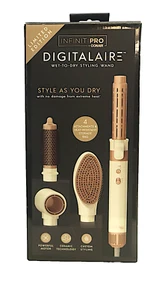 InfinitiPRO by Conair DigitalAIRE Wet To Dry Styling Wand 4 Attachments. - Picture 1 of 4