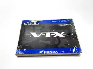 OEM HONDA 2006 VTX VTX1300S/R VTX1300S / R OWNERS MANUAL - Picture 1 of 5