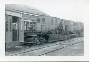 6D953 RP 1947 INTERNATIONAL RAILWAY CO WORK EQUIPMENT AT MICHIGAN BARNS NY - Picture 1 of 1