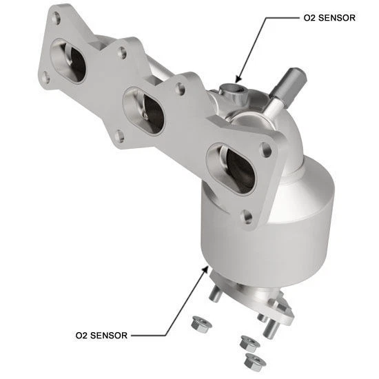 1996-2002 Mazda Millenia 2.3L Magnaflow Rear CARB Direct-Fit Catalytic Converter - Image 1 of 1