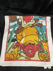 Vintage Looney Tunes Taz Beach Bath Towel Tazmanian Devil 24x48 - Picture 1 of 2