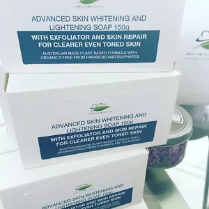 3x150g AUSTRALIAN MADE SKIN Whitening & LIGHTENING SOAP Collagen + Vitamin C - Picture 1 of 1