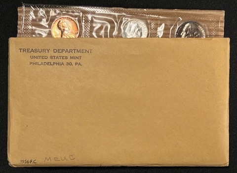 1956 US Proof Set in Original Mint Packaging Cover
