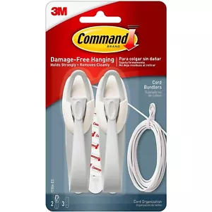 Command Cord Bundlers White 2 Bundlers (17304-ES) - Imagen 1 de 9