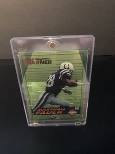 1994 Collectors Edge Football Pop Warner Marshall Faulk Rc Card Acetate Rare - Picture 1 of 3