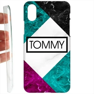 Custodia cover PERSONALIZZATA CON NOME per tutti i modelli plastica RIGIDA GI16 - Foto 1 di 5