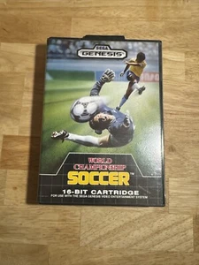 World Championship Soccer (Sega Genesis, 1989) Sports Complete w/Manual - Picture 1 of 3
