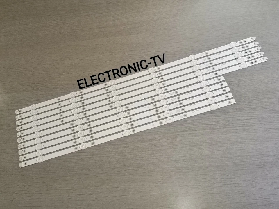 10 Barrettes Leds  Pour Philips 58PUS7505 - Image 1 of 1