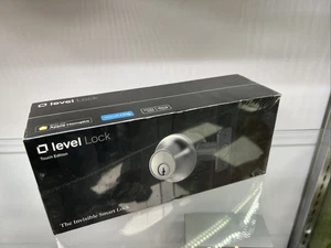 Cerradura inteligente invisible Level Touch puerta cerrojo C-L12U B2 níquel nueva sellada - Imagen 1 de 5