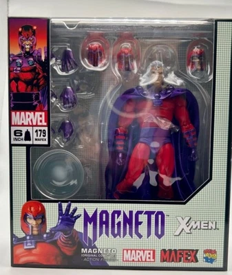 MEDICOM TOY MAFEX No.179 MAGNETO Original Comic Ver. X-MEN Re-release new - Image 1 of 4